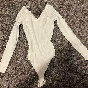 White Windsor Bodysuit